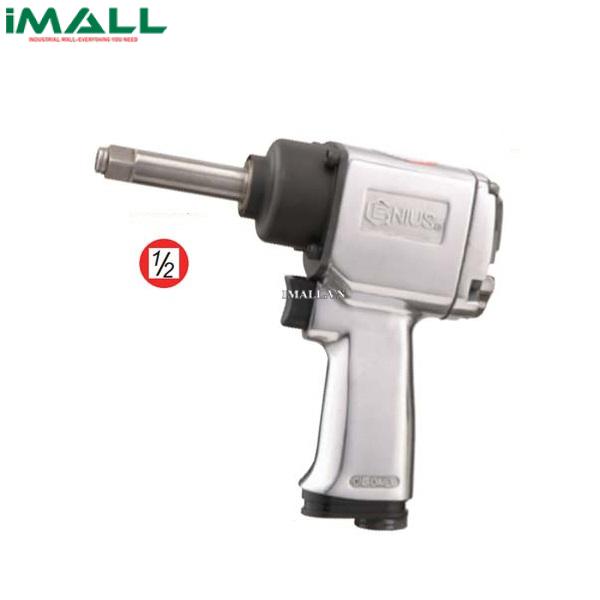 Súng Vặn Bu Lông Đai Ốc Loại Dài Lực Lớn 1/2" GENIUS 400402 (542 Nm)
