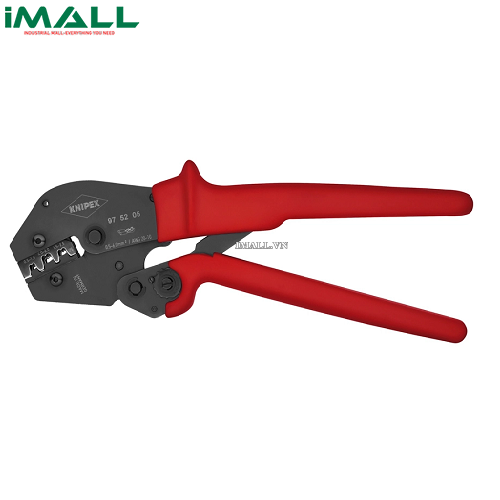 Kìm Bấm Cos Ép Cos Thìa Nối 0.5- 6.0 mm² Cộng Lực Cao Knipex 97 52 05