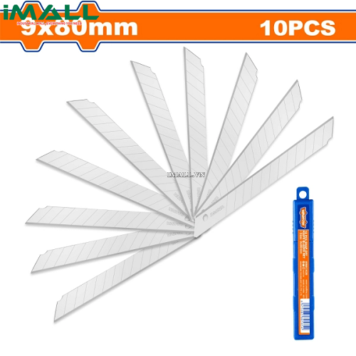 Bộ 10 lưỡi dao rời 9x80mm Wadfow WMK1K09