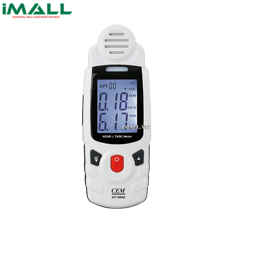 Máy đo khí HCHO &amp; TVOC 2 trong 1 CEM DT-900A (HCHO: 0~5mg/m³; TVOC: 0~9.99mg/m³)