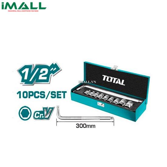 Bộ tuýp (1/2") 10 chi tiết Total THTL121101