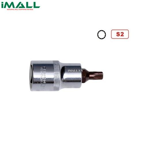 Đầu tuýp lục giác 12 bông (10 x 55mm) Asaki AK-7295