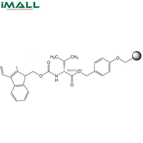Hóa chất Fmoc-D-Val-Wang resin (100-200 mesh) (Chai thủy tinh 1g) Merck 8561520001
