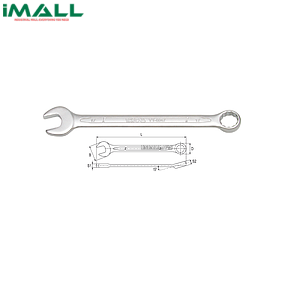 Cờ lê vòng miệng chống trượt Yato YT-0258 (13mm)