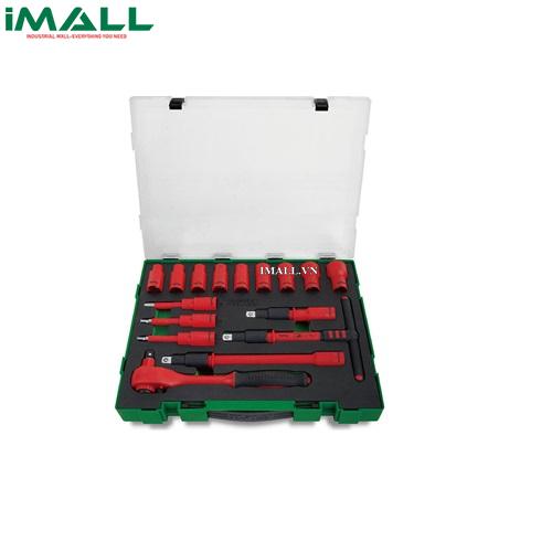 Bộ cần xiết và tuýp lục giác 1/2" cách điện Toptul GZC1609