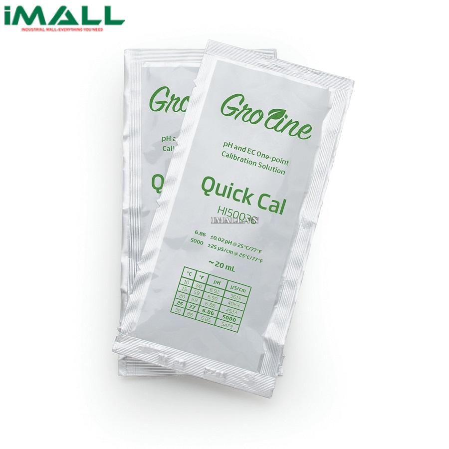 Dung Dịch Hiệu Chuẩn Nhanh Chung Cho pH/TDS/EC HANNA HI50036P (Hộp 25 gói/20ml)