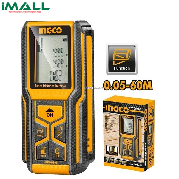 Máy đo khoảng cách tia laser INGCO HLDD0608 (60m)