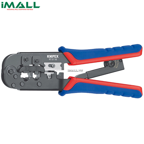 Kìm Bấm Cos Mạng RJ 11/12 và RJ 45 Knipex 97 51 10