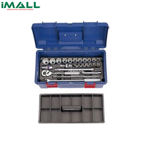 Bộ tuýp 25 chi tiết hệ inch Kingtony 41526MR (1/2")