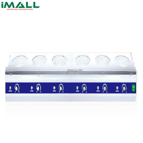 Bếp đun bình cầu SH Scientific SH-HMG-100R6 (6 vị trí, 100ML, 450℃)
