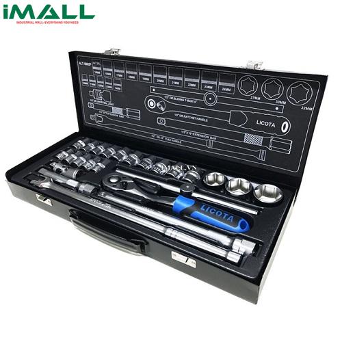 Bộ Tuýp 24 Chi Tiết Hệ Mét LICOTA ALT-5002F (1/2”, 10-32mm, lục giác)