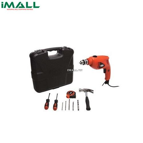 Máy khoan búa 500W BLACK & DECKER HD400K9-B1