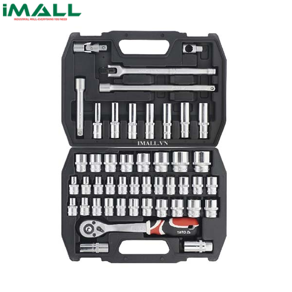 Bộ tuýp tay vặn tổng hợp 46 chi tiết Yato YT-3877 (1/2")
