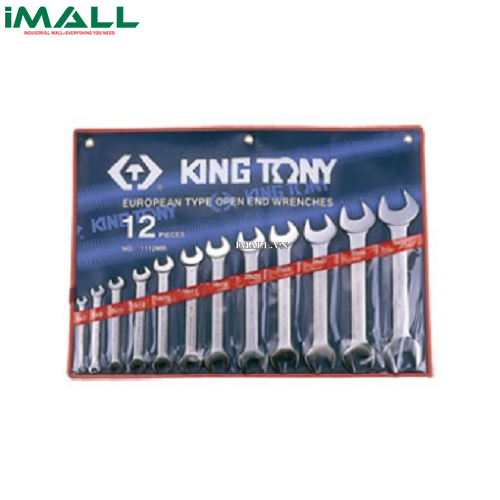 Bộ hai đầu miệng 12 cái hệ mét Kingtony 1112MR (6-32mm)