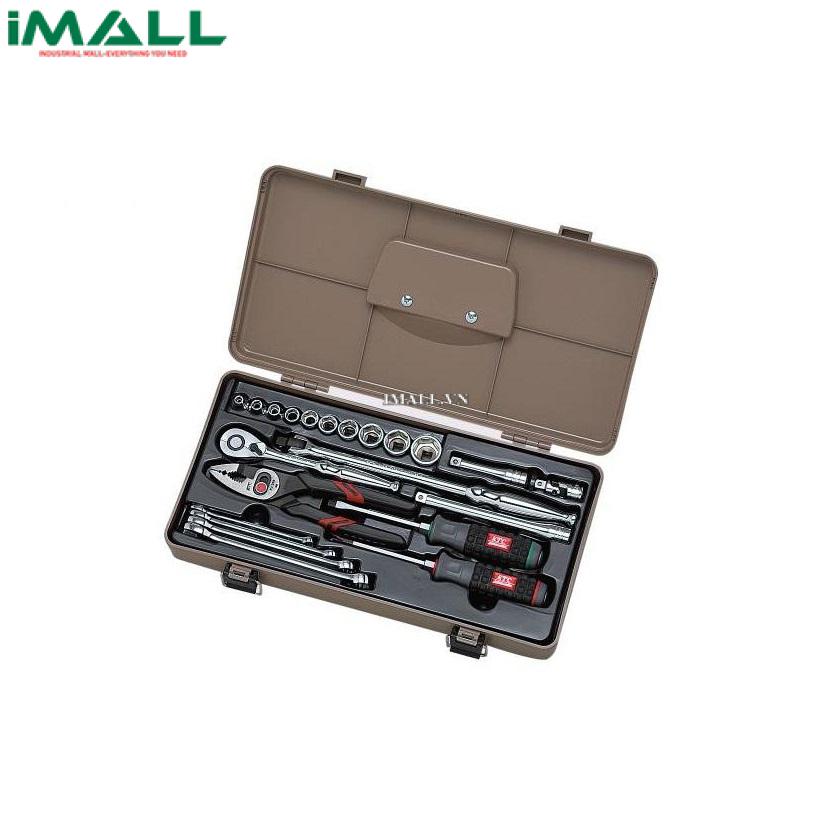 Bộ dụng cụ sửa chữa di động KTC SK322P (1 hộp đựng, 22 chi tiết)