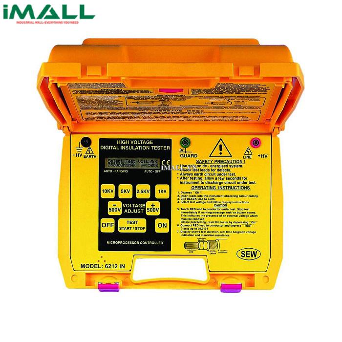 Thiết bị đo điện trở cách điện SEW 6210A IN (5KV, 250GΩ)