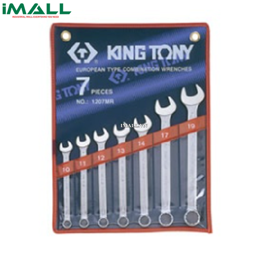 Bộ vòng miệng 7 cái hệ mét Kingtony 1207MR (10-19mm)