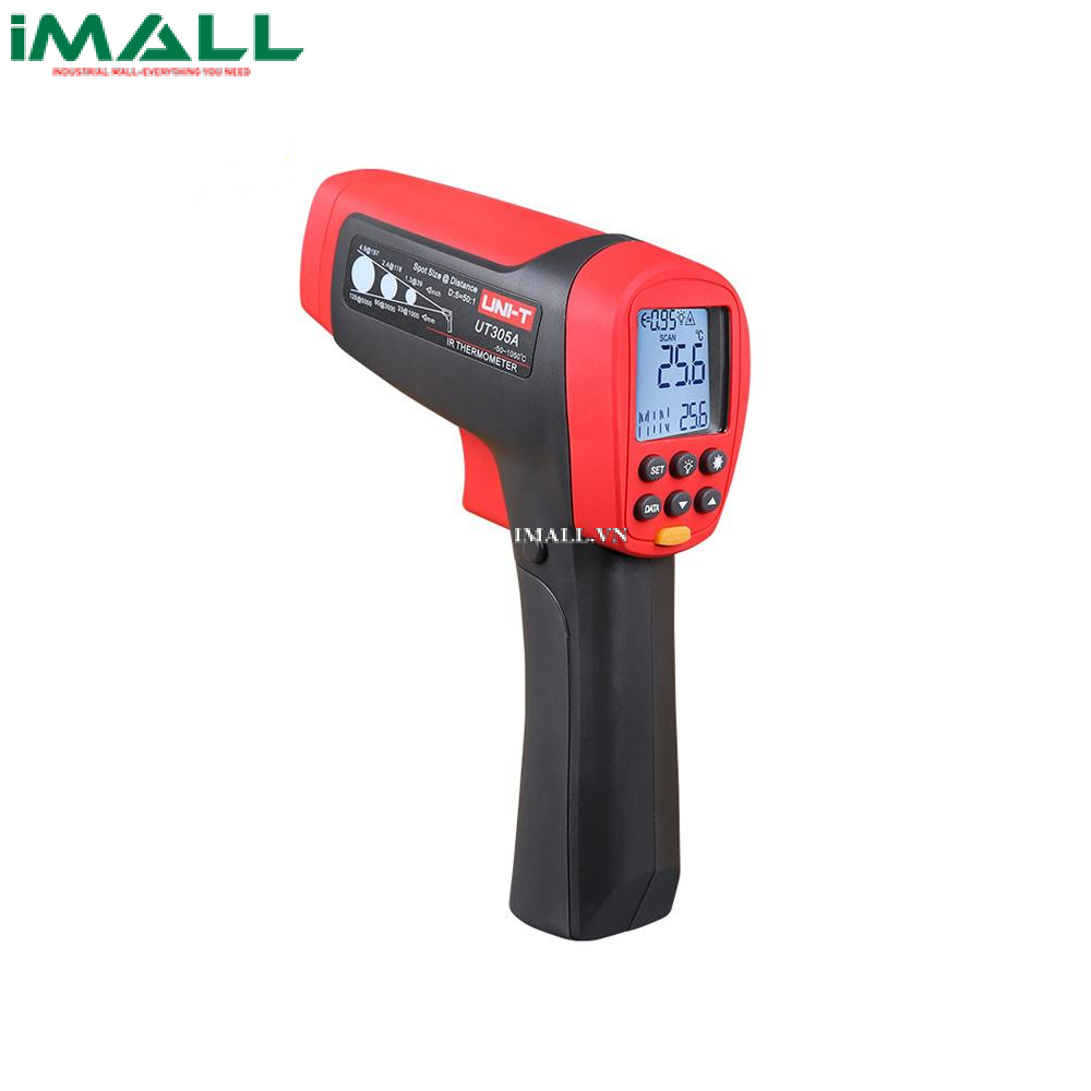 Máy đo nhiệt độ hồng ngoại UNI-T UT305A (-50~1050°C, D:S=50:1)