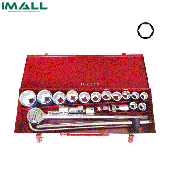 Bộ Tuýp 21 Chi Tiết LICOTA RM-6021HL (3/4", lục giác)