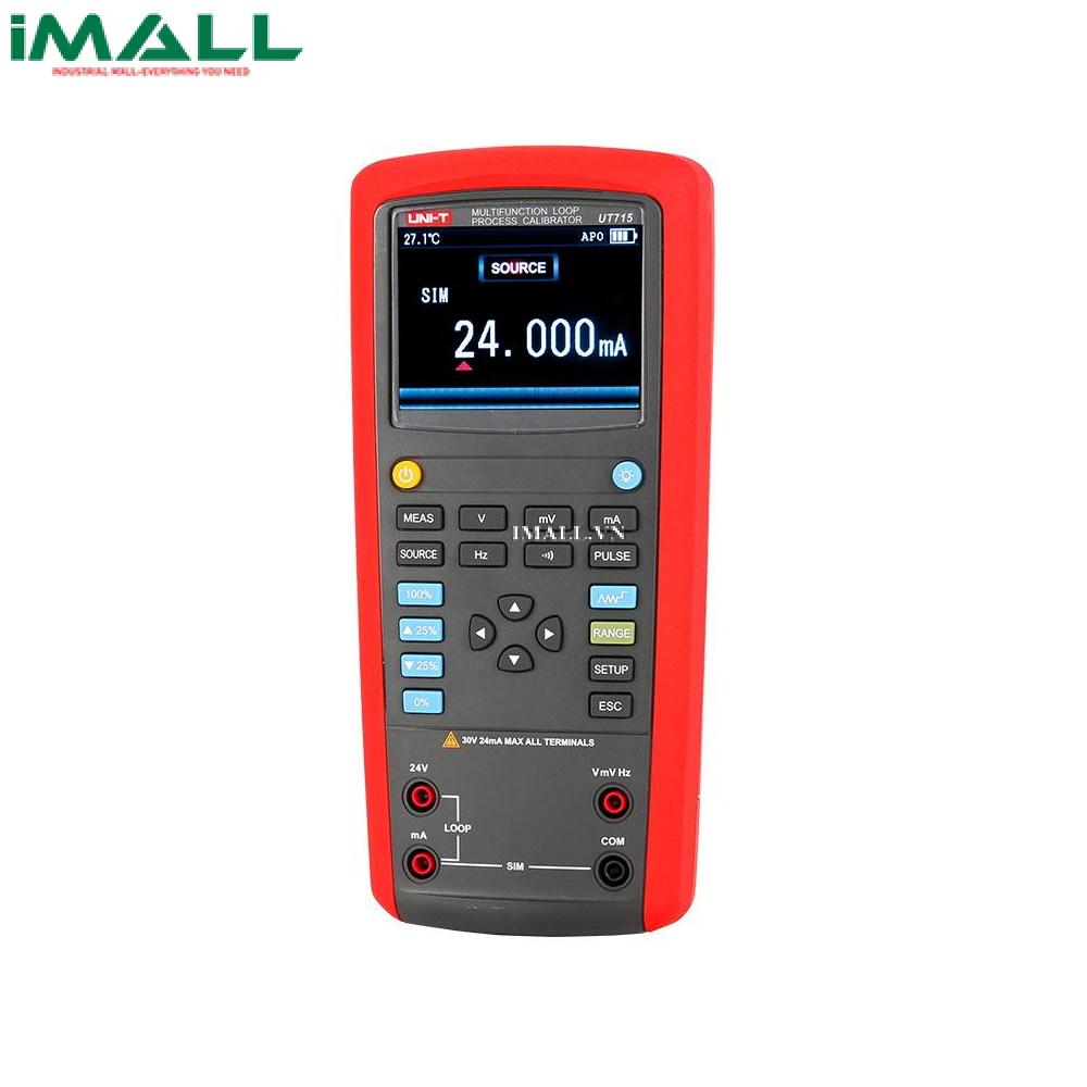 Thiết bị hiệu chuẩn vòng lặp đa năng UNI-T UT715