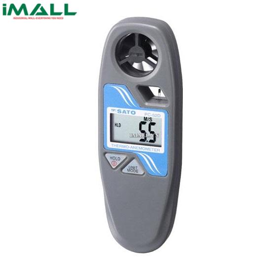 Máy đo tốc độ gió skSATO PC-52D (7650-10, 1.1~15m/s; 0~50°C)