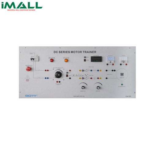 Bộ thực hành động cơ DC kích từ nối tiếp GOTT GOTT-DCSE-034 (034-000)
