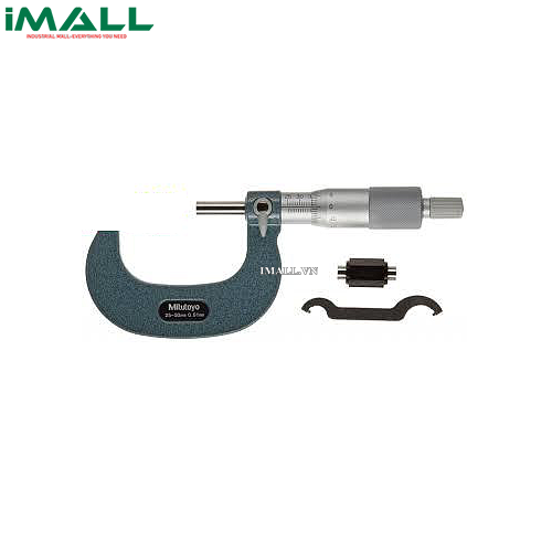 Panme đo ngoài cơ khí đo chiều dày thành ống Mitutoyo 115-309 (25-50mm/ 0.01mm)