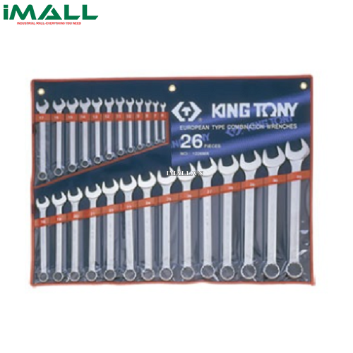 Bộ vòng miệng 26 cái hệ mét Kingtony 1226MR (6-32mm)