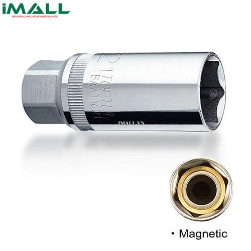 Tuýp mở bugi 3/8" có nam châm Toptul BAAT1221