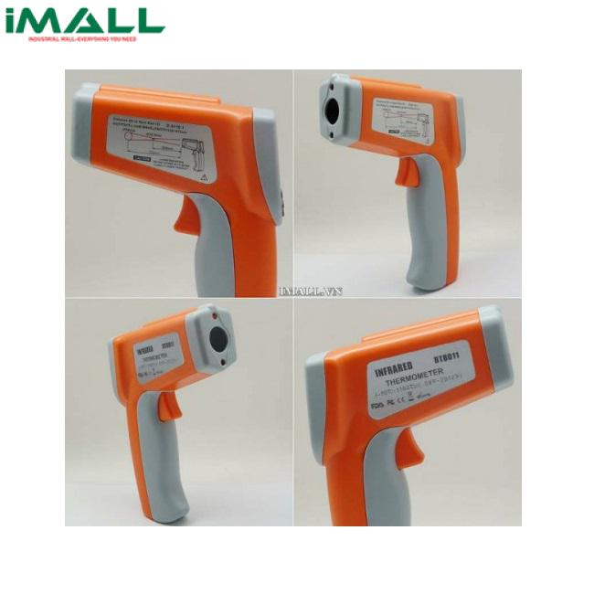 Súng đo nhiệt độ hồng ngoại 1100 độ, 2 tia laser Total Meter  DT8011