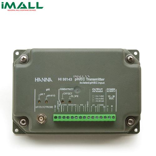 Bộ chuyển đổi Transmitter pH và EC Với Đầu Ra Galvanic HANNA HI98143