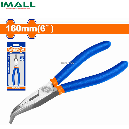 Kềm mũi cong 6"/100mm Wadfow WPL4946