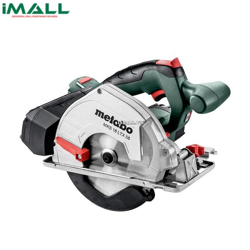 Máy cưa đĩa cắt kim loại không dây METABO MKS 18 LTX 58 (31 m/s / 102 ft/min) (600771890)