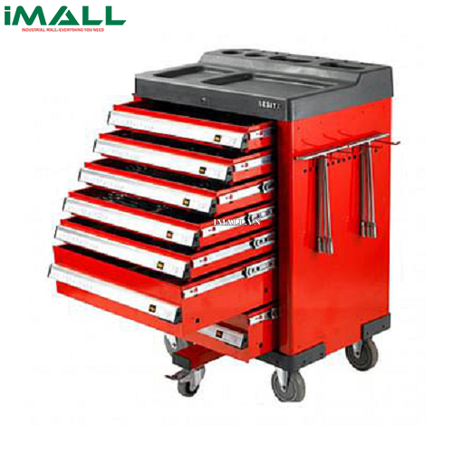 TỦ ĐỒ NGHỀ 6 NGĂN 142 CHI TIẾT KOCU KC-142PCS (MÀU ĐỎ ĐEN)