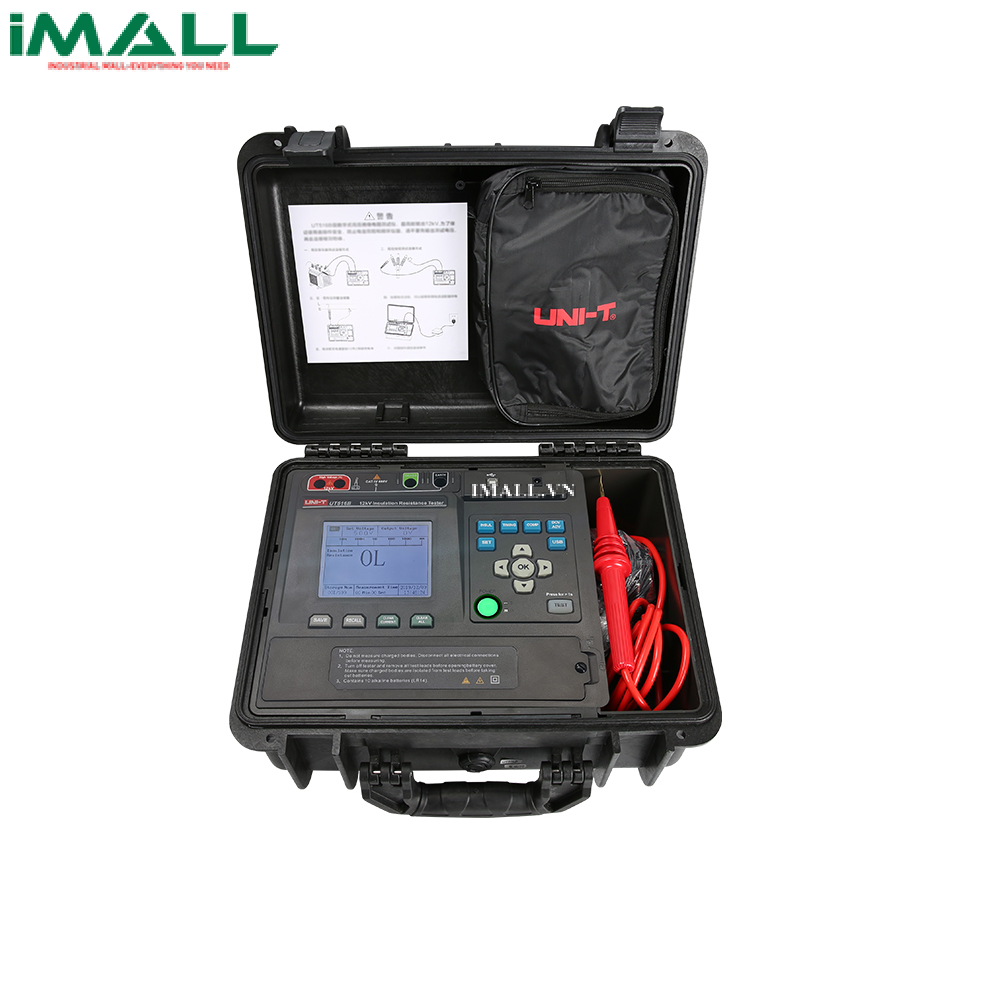 UNI-T UT516B Insulation Resistance Tester (500V~12KV, 10TΩ)