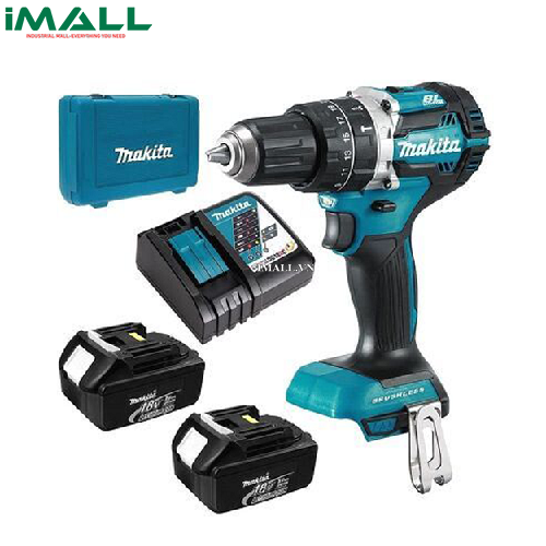 Máy Khoan Và Vặn Vít Dùng Pin Makita DDF487RFJ (BL)(18V)