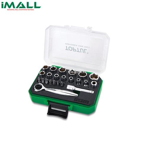 Bộ dụng cụ cần xiết đầu tuýt lục giác 1/4 TOPTUL GABW2301