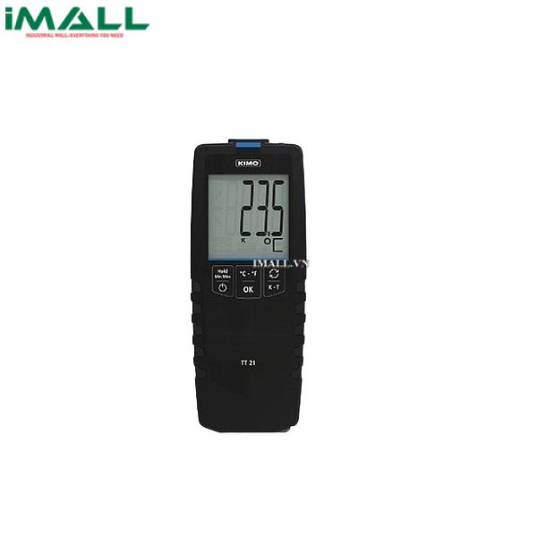 Máy đo nhiệt độ tiếp xúc kiểu K, T KIMO TT22 (2 kênh, -200 to +1300 °C)