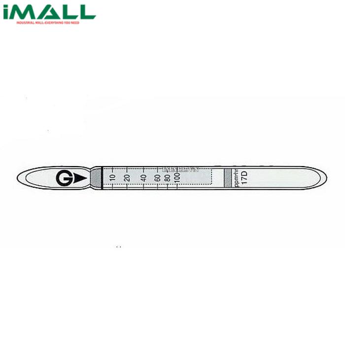 Ống Dosl thụ động Hydrogen florua HF Gastec 17D (1 ~ 100 ppm)