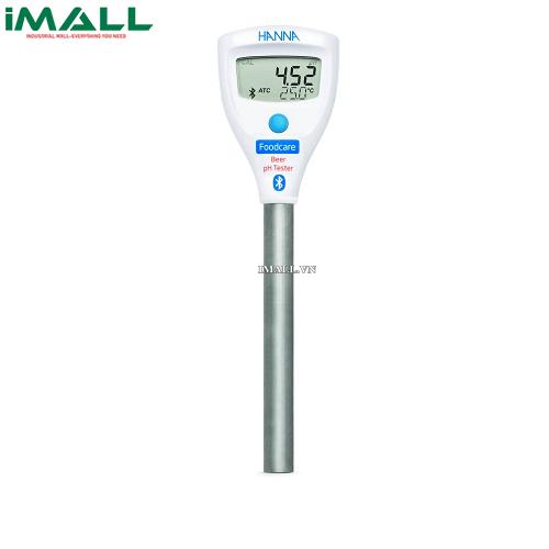 Bút đo pH/nhiệt độ HALO2 Bluetooth trong bia HANNA HI9810312
