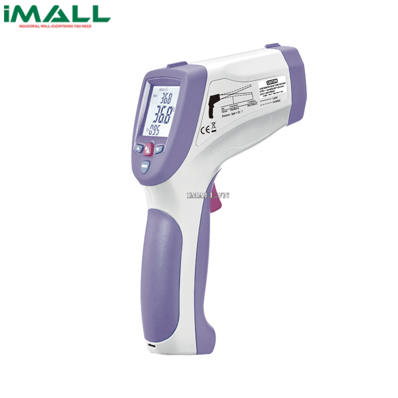 Nhiệt kế hồng ngoại không tiếp xúc CEM DT-8809H (32.0℃~42.5℃(người),0℃~60℃(vật),30℃~45℃(động vật) ±0.3℃)