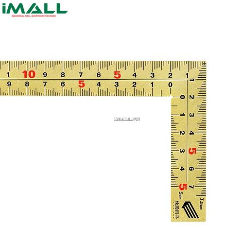 Thước vuông thép – Loại phủ màu vàng độ bền cao – Kích thước 30×15 cm Niigata Seiki GCT-30CKD