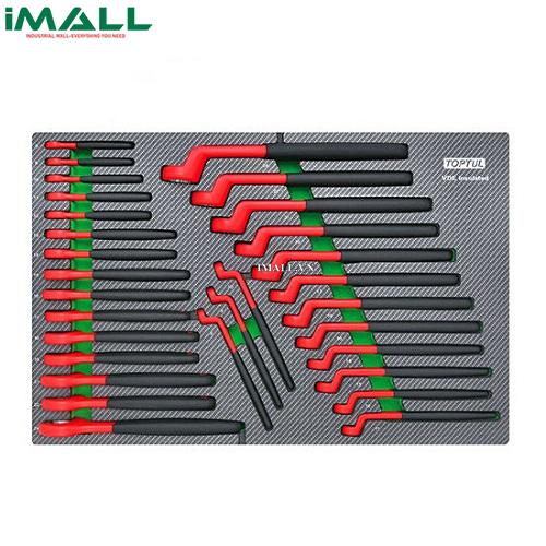 Khay dụng cụ cầm tay cách điện 30PCS TOPTUL GED3062
