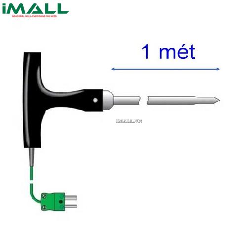 Đầu dò nhiệt độ cầm tay loại K dài 1 mét (-75 ~ 250 °C, Ø9.5 x 1000mm) ETI 133-136
