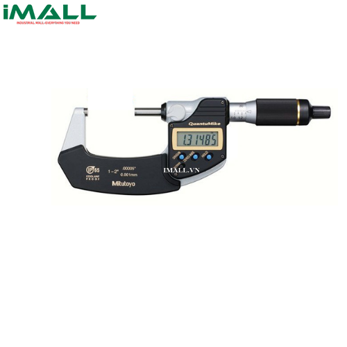 Panme đo ngoài điện tử chống nước Mitutoyo 293-188 (75-100mm/0.00005 inch, 2mm/vòng xoay)