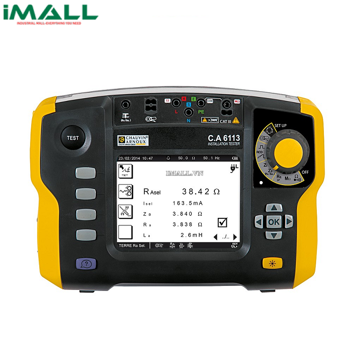Máy kiểm tra lắp đặt điện đa chức năng Chauvin Arnoux C.A 6113 (P01145445)