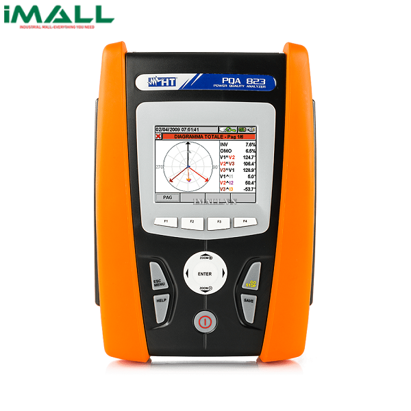 Máy phân tích công suất CAT IV HT Instrument PQA823 (Có 4 kìm đo HTFLEX33)