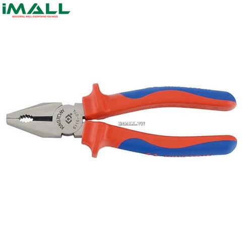 Kìm điện đỏ xanh Kingtony 6116-07A (7")