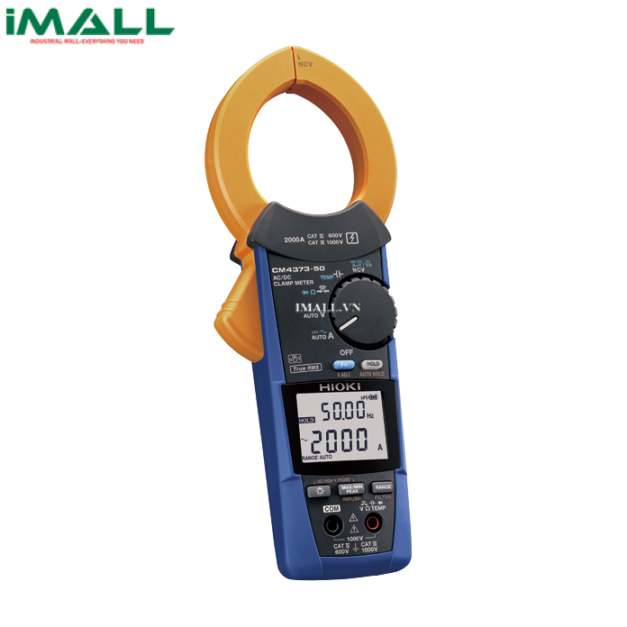 Ampe kìm đo dòng AC/DC HIOKI CM4373-50 (True RMS, 600.0A/2000A)