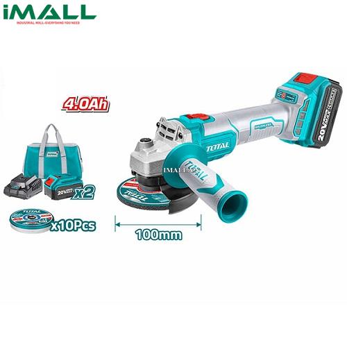 Máy mài góc dùng pin 20V Total TAGLI2010082